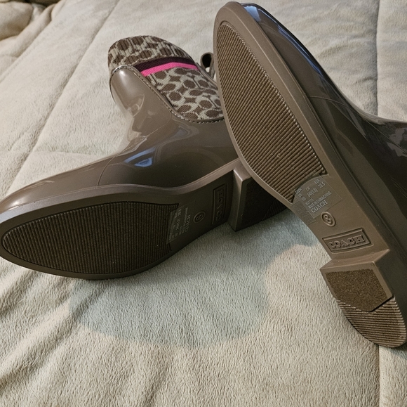 Coach rainboots - Picture 2 of 6